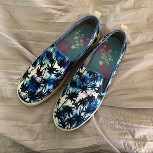 Juicy Couture platform slide on sneakers